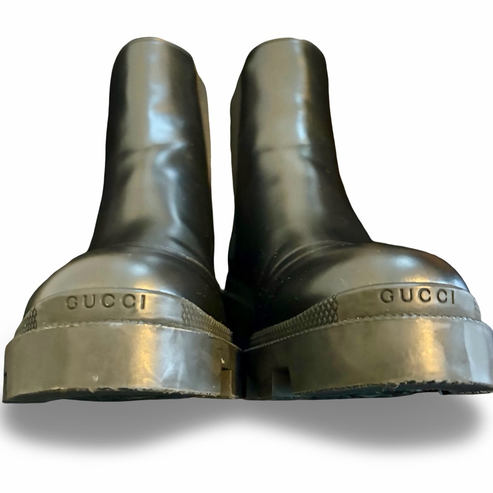 Gucci Crystal GG Trip Chelsea Ankle Boot - Picture 8 of 10